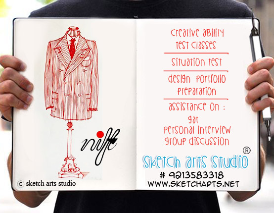 nift-sketching,institute-for-nift-entrance-exam-coaching-classes,-CAT,-GAT,-SITUATION-TEST,-DESIGN-PORTFOLIO